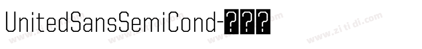 UnitedSansSemiCond字体转换