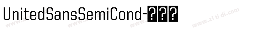 UnitedSansSemiCond字体转换