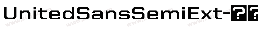 UnitedSansSemiExt字体转换