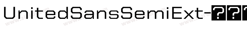 UnitedSansSemiExt字体转换