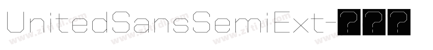 UnitedSansSemiExt字体转换