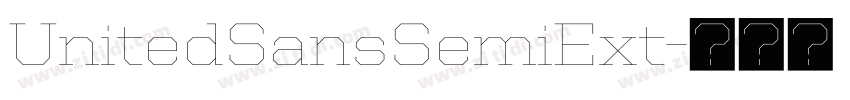 UnitedSansSemiExt字体转换