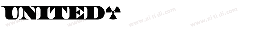 United字体转换