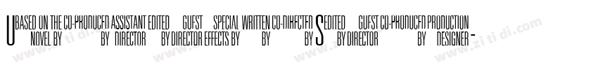 UniversalSerif字体转换