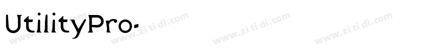 UtilityPro字体转换