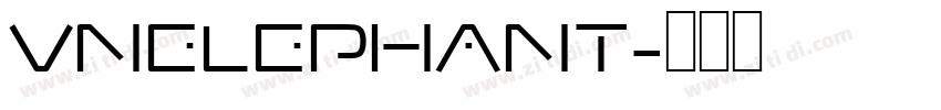 VNelephant字体转换