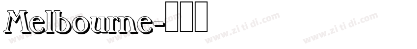 Melbourne字体转换