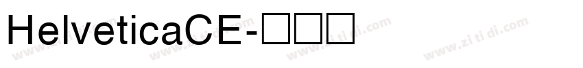 HelveticaCE字体转换