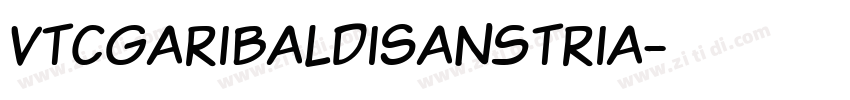 VTCGaribaldiSansTria字体转换