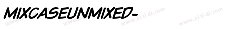 MixcaseUnmixed字体转换