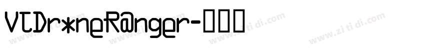 VTDroneRanger字体转换