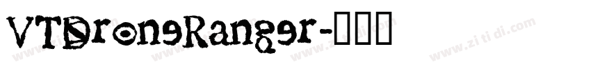 VTDroneRanger字体转换
