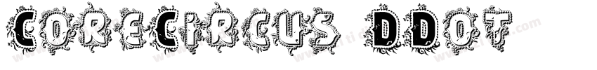 CoreCircus2DDot1字体转换