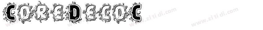 CoreDecoC2字体转换