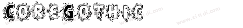 CoreGothic字体转换