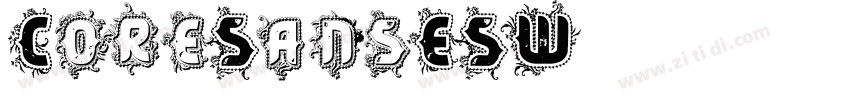 CoreSansESW15字体转换
