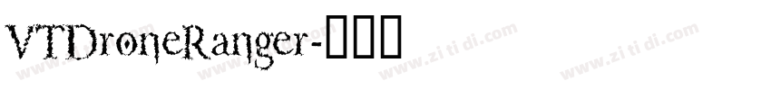 VTDroneRanger字体转换