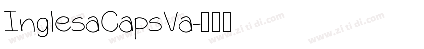 InglesaCapsVa字体转换