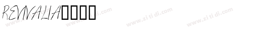 REVIVALIA字体转换