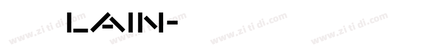 A鹅肉Plain字体转换