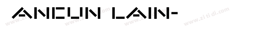 CancunPlain字体转换