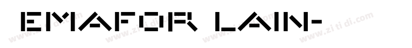 SemaforPlain字体转换