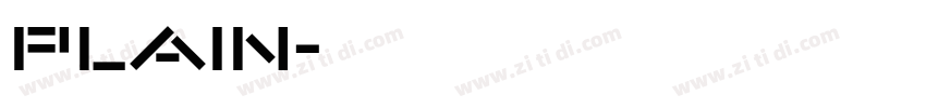 plain字体转换
