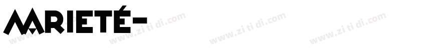 Varieté字体转换