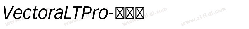 VectoraLTPro字体转换