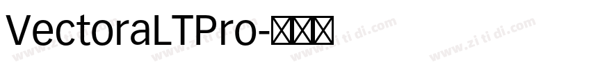 VectoraLTPro字体转换