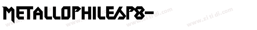 MetallophileSp8字体转换