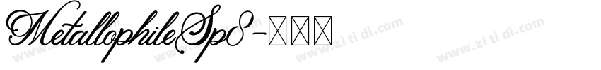 MetallophileSp8字体转换