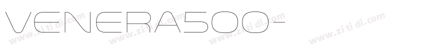 Venera500字体转换