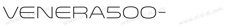 Venera500字体转换
