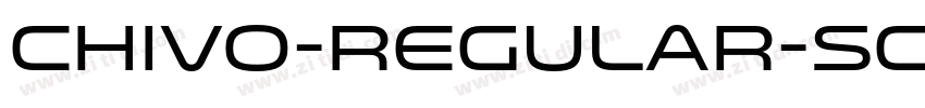 Chivo-Regular-SC700字体转换