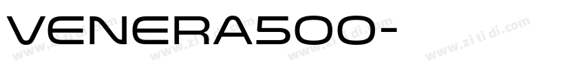 Venera500字体转换