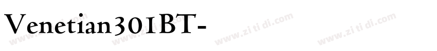 Venetian301BT字体转换