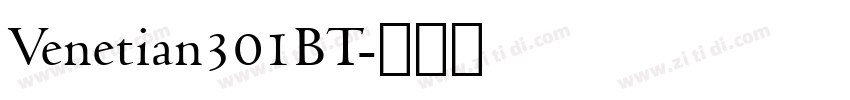 Venetian301BT字体转换