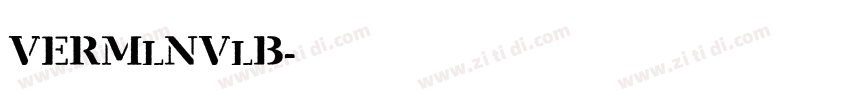 VERMlNVlB字体转换
