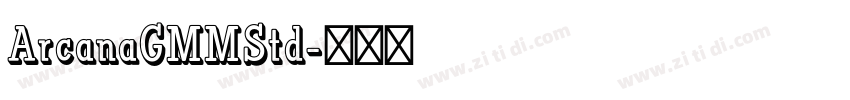 ArcanaGMMStd字体转换