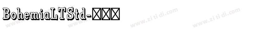 BohemiaLTStd字体转换