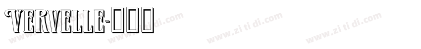 Vervelle字体转换