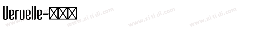 Vervelle字体转换