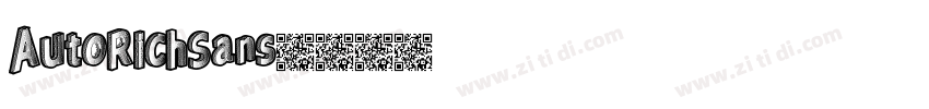 AutoRichSans字体转换