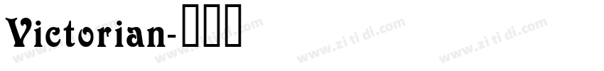 Victorian字体转换