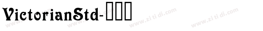VictorianStd字体转换
