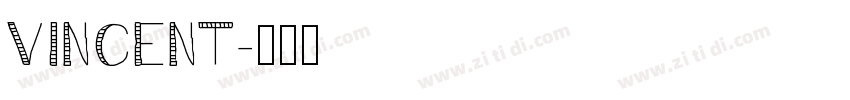VINCENT字体转换