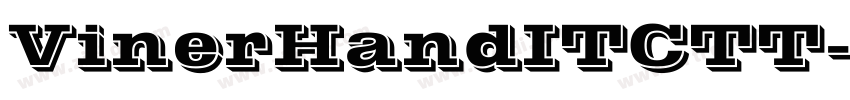 VinerHandITCTT字体转换