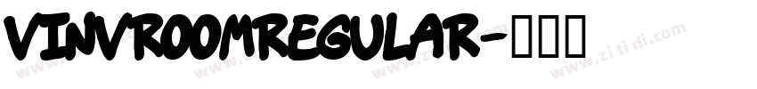 VinVroomRegular字体转换
