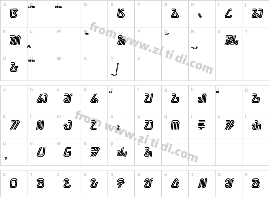 bahana-aksarasunda字体字体映射图